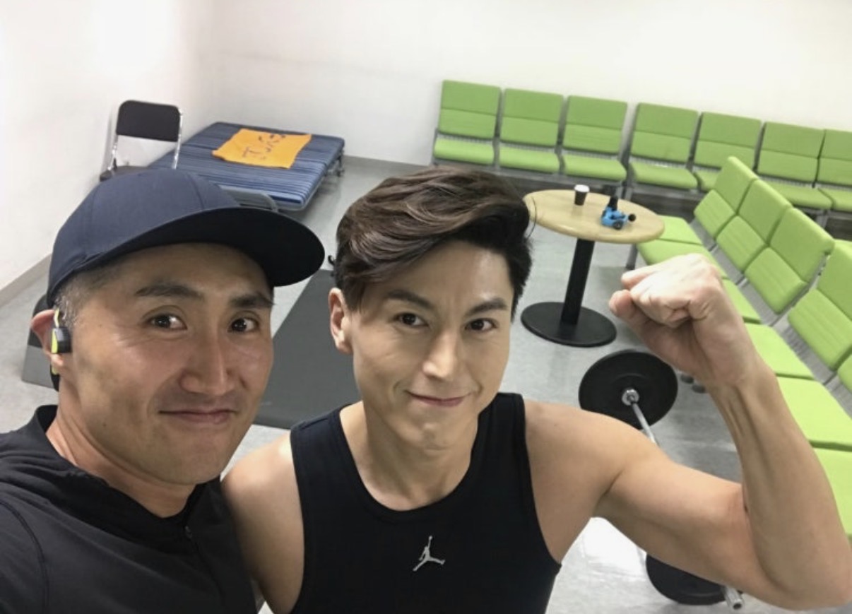 이창훈 대표와 배우 류수영